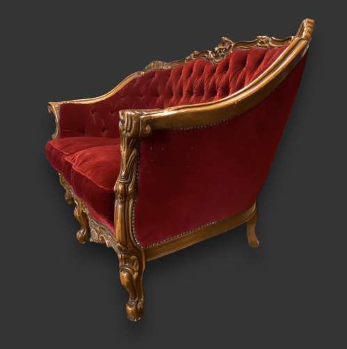 Baroque Rococo Style Two Seater Sofa image-2