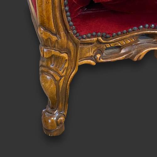 Baroque Rococo Style Two Seater Sofa image-6