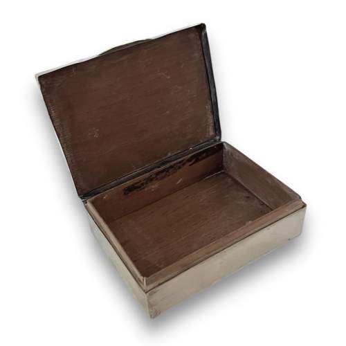 Silver Box with Hinged Lid image-2