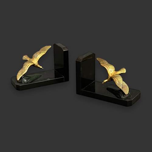 Pair of Art Deco Bronze Bookends image-1