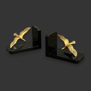 Pair of Art Deco Bronze Bookends