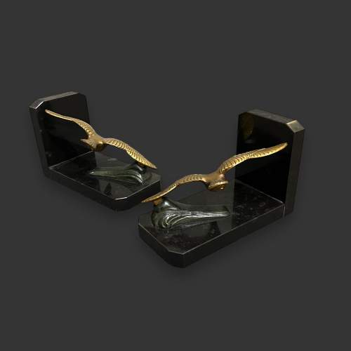 Pair of Art Deco Bronze Bookends image-4