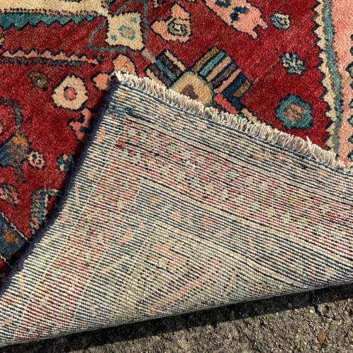 Wonderful Hand Knotted Persian Rug Hamadan Stunning Colours image-4