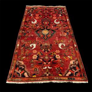 Superb Hand Knotted Persian Rug Luri Wonderful Single Medallion