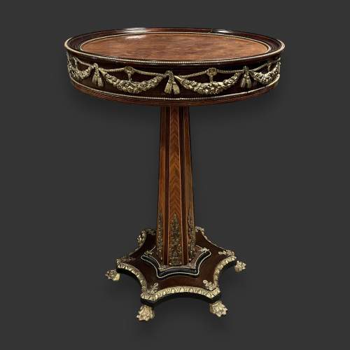 19th Century Ormolu Mounted Centre Table image-1