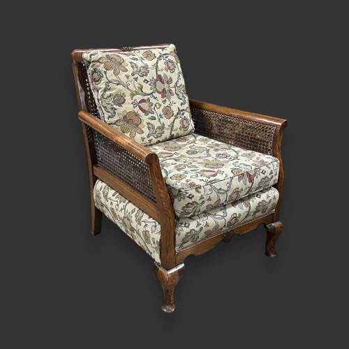 Early 20th Century Three Piece Bergere Suite image-4