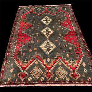 Superb Hand Knotted Persian Rug Afshar Wonderful Colours & Design