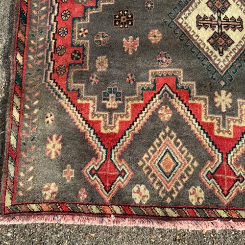 Superb Hand Knotted Persian Rug Afshar Wonderful Colours & Design image-2