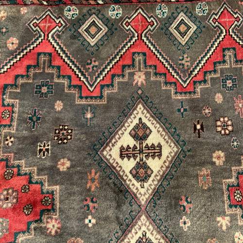 Superb Hand Knotted Persian Rug Afshar Wonderful Colours & Design image-4