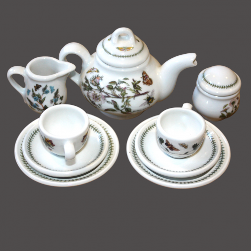 Portmeirion Botanic Garden. 25th Anniversary Miniature Tea Set image-1