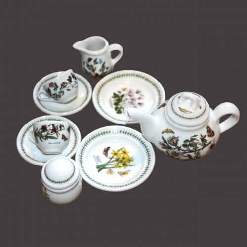 Portmeirion Botanic Garden. 25th Anniversary Miniature Tea Set image-3