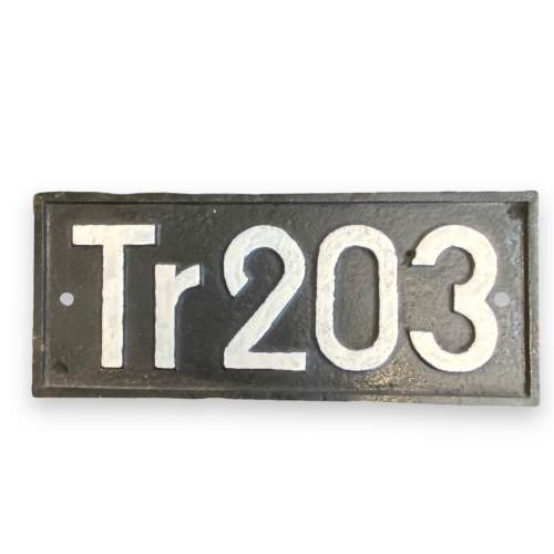 Polish Railways PKP Cast Iron Locomotive Plates image-4