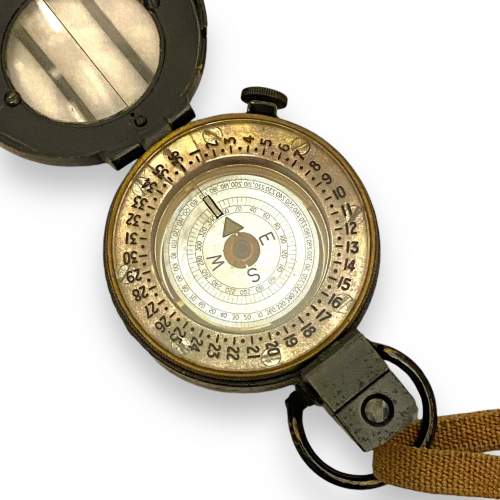 Vintage Prismatic Compass and Case image-3