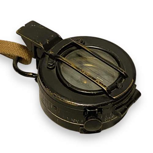 Vintage Prismatic Compass and Case image-4