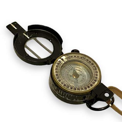 Vintage Prismatic Compass and Case image-5