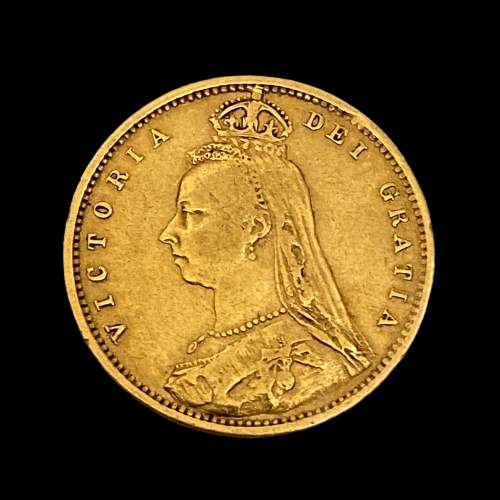 Half Sovereign Victoria Jubilee 1892 image-1