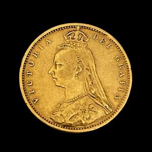 Half Sovereign Victoria Jubilee 1892