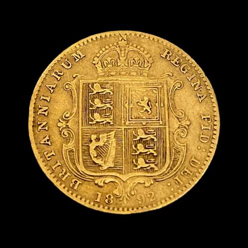 Half Sovereign Victoria Jubilee 1892 image-3