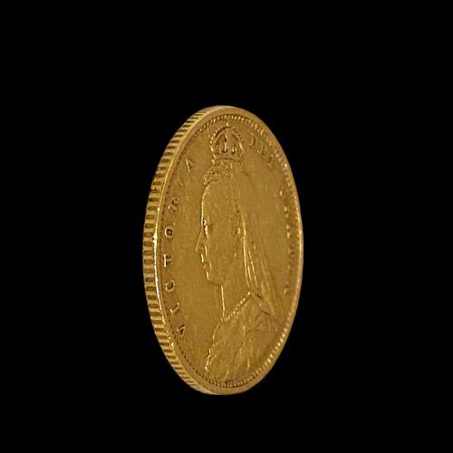 Half Sovereign Victoria Jubilee 1892 image-4