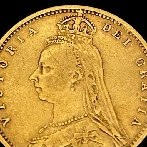 Half Sovereign Victoria Jubilee 1892 image-6