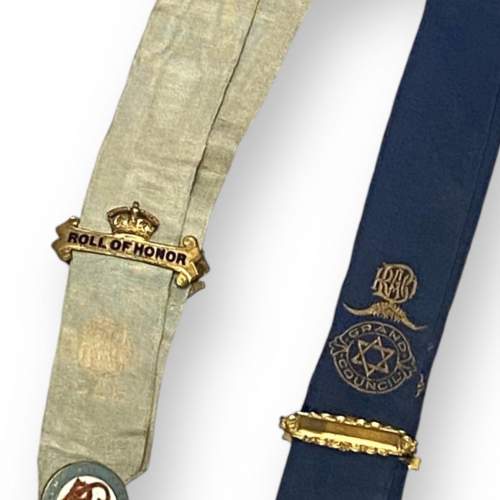 Two Buffs (RAOB) Medals with Sash image-6