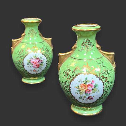 Pair of Early 20th Century Coalport Vases image-2