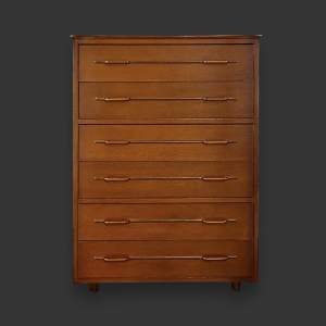 Lebus Mid Century Oak Chest of Drawers