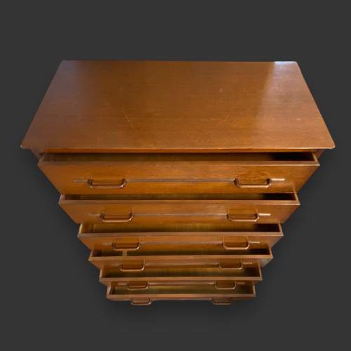 Lebus Mid Century Oak Chest of Drawers image-3