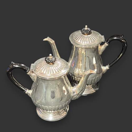 Viners Four Piece Silver Plated Tea Set image-2