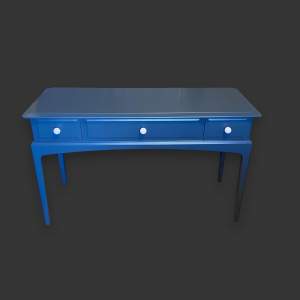 Stag Dressing Table in Blue Lacquer