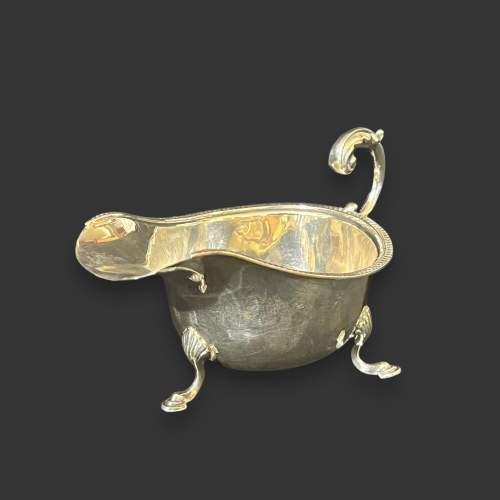 George V Silver Sauce Boat image-2