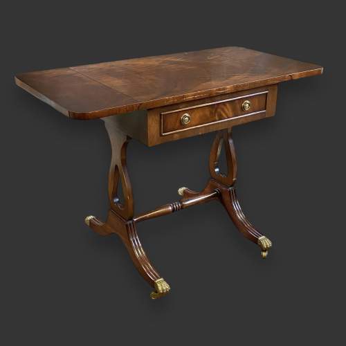 Regency style Small Mahogany Sofa Table image-3