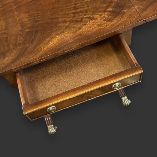 Regency style Small Mahogany Sofa Table image-6