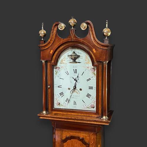 18th Century Eight Day Grandfather Clock by Jonathan Lambert image-2