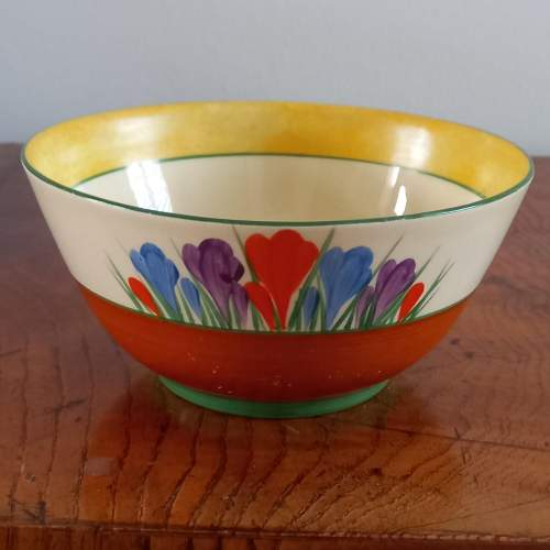 Clarice Cliff Bizarre Autumn Crocus Bowl image-1