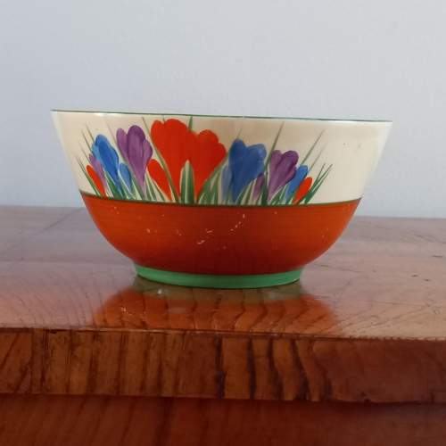 Clarice Cliff Bizarre Autumn Crocus Bowl image-2