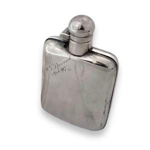 Silver Plated Hip Flask