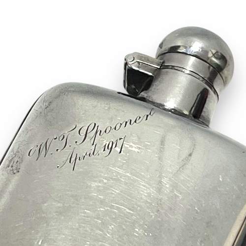 Silver Plated Hip Flask image-4