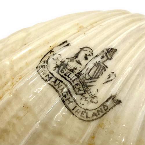 Belleek Shell Porcelain Salt image-6