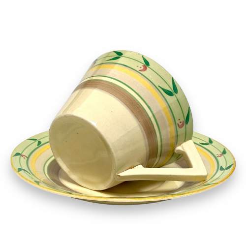 Clarice Cliff Conical Cup and Saucer image-2