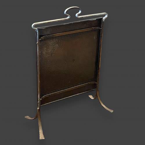 Arts & Crafts Copper Fire Screen image-3