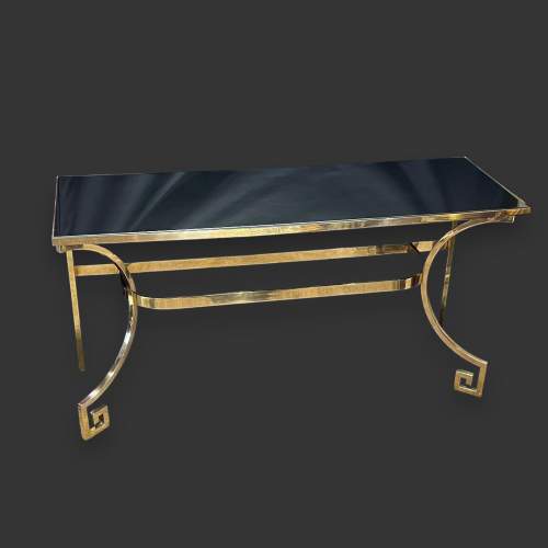 Brass Console Table image-1