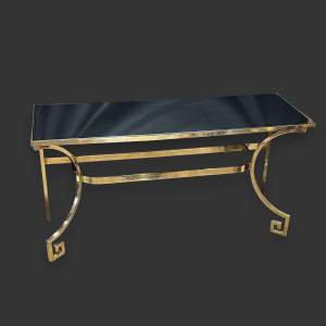 Brass Console Table