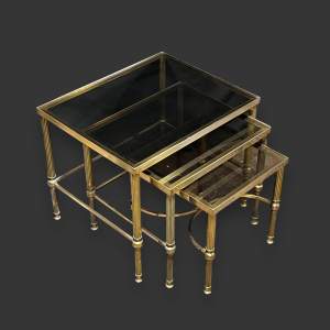 Brass Nest of Tables