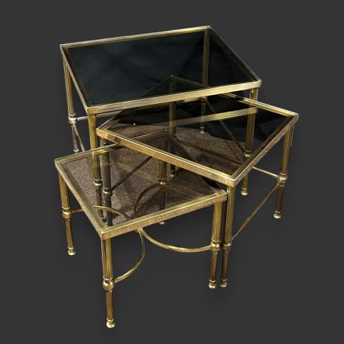 Brass Nest of Tables image-3