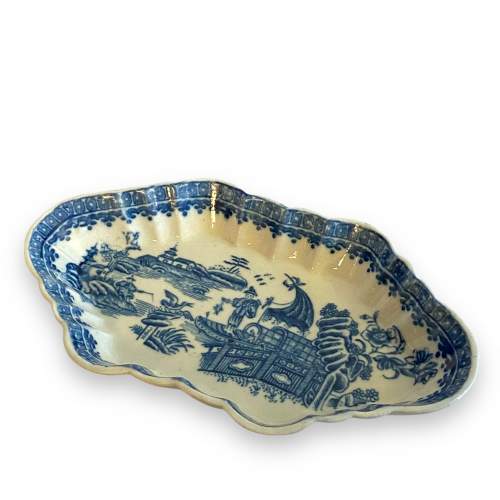 Caughley 18th Century Porcelain Spoon Tray image-2