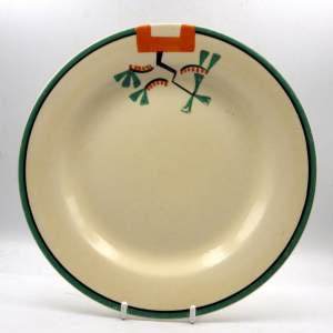 Clarice Cliff 1930s Art Deco Bizarre Ravel Side Plate