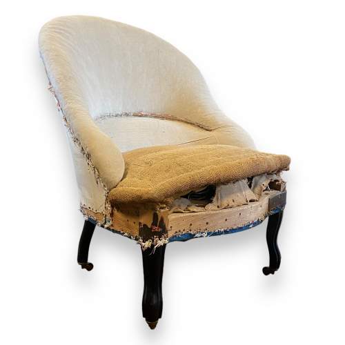 French Napoleon III Deconstructed Chair image-1