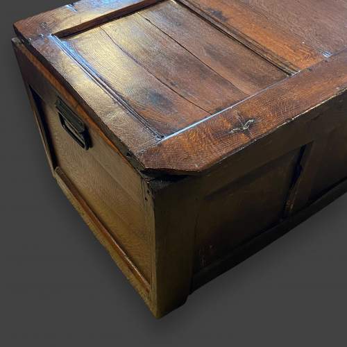 18th Century Oak Coffer image-5