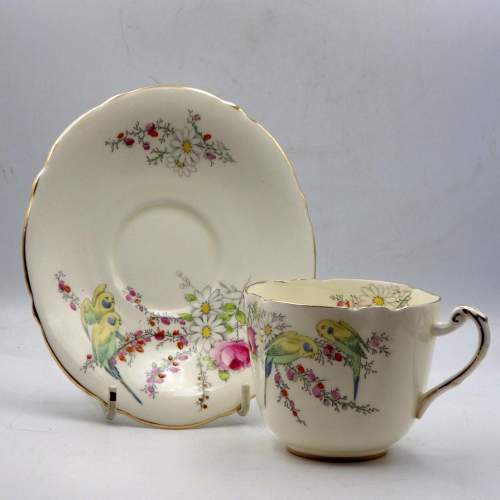 Paragon 1930 Princess Margaret Birth Souvenir Cup & Saucer image-3